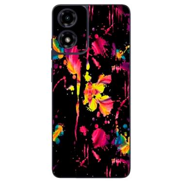 Imagem de Capa Adesivo Skin206 Verso Para Motorola Moto G04