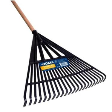 Imagem de Vassoura grama plastica roma - 16 ou 22 dentes, 16 DENTES