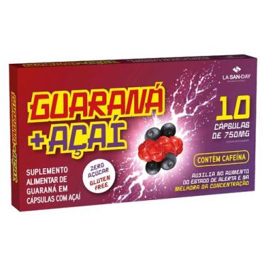 Imagem de Guaraná + Açaí (10 Cápsulas) - La San-Day