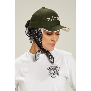 Imagem de Boné Unissex mirrah Verde Militar 