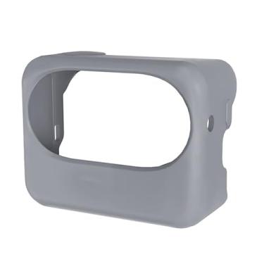 Imagem de Generic Capa de silicone para câmera Insta360 GO 3S/GO com 3 polegares, capa protetora para compartimento de bateria, à prova de choque e à prova de poeira, acessórios para câmera (cinza)