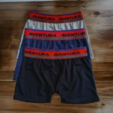Imagem de Kit 3 Cueca Masculina Infantil Boxer Romantic LisaBoxRevenda - Edumara