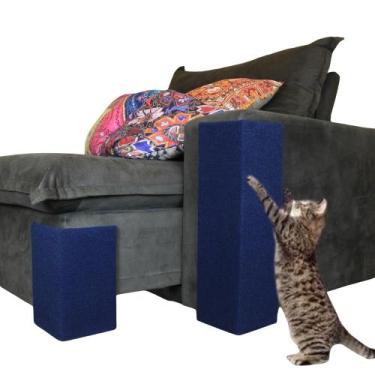 Imagem de Arranhador Gato E Protetor Sofá Retrátil De Quina Kit 4 Pçs - Au Au Mi