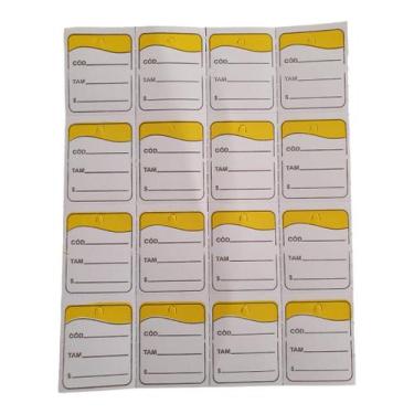 Imagem de 2000 Etiquetas Tag 30x38 Para Precificação de Roupas e Acessórios  - S