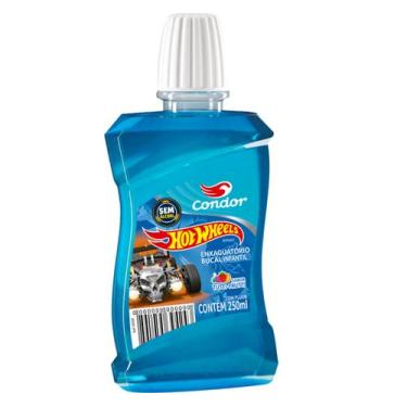 Imagem de Enxaguante Bucal Condor Hot Wheels Tutti-frutti 250ml