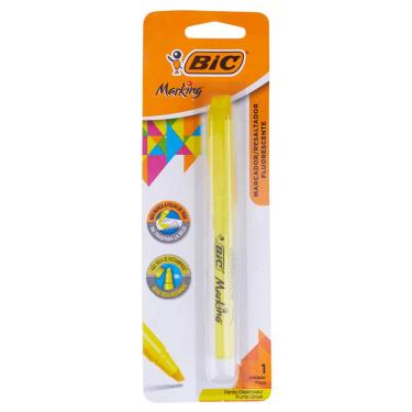Imagem de Marcador de Texto Amarelo Marking Bic