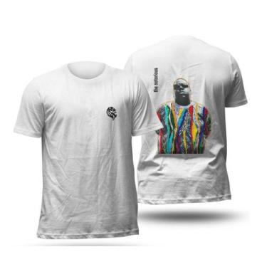 Imagem de Camiseta Unissex Notorious Big hip hop blusa 100% algodão fio 30.01 ca