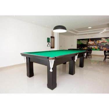 Imagem de Mesa de Sinuca Oficial - 2,83x1,55 - Nelson Bilhares, Verde