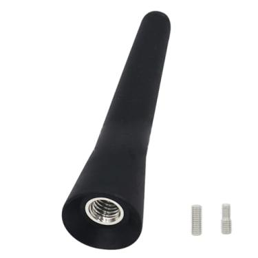 Imagem de Antena de carro, antena de rádio de carro, suporte de teto de substituição curto de 6 cm com adaptador de parafuso para carros