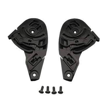 Imagem de Kit de pivô de viseira J-Cruse Acessórios para capacete SHOEI J-Force 4, CJ-2, J-Cruise 2 Shield Base Plate Replacement