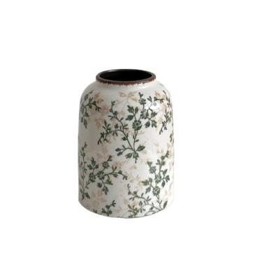 Imagem de Vaso de flores para plantas, decoração de casa, vaso de cerâmica rachado com gelo, arranjo de flores para sala de estar, flores secas/decorações hidropônicas, suporte de recipiente de flores