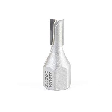 Imagem de Amana Tool – 56272 Parafuso de pontas de carboneto com corte reto sem tesoura 1/4 + 0,015 de diâmetro