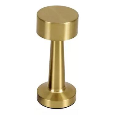 Imagem de Luminária De Mesa Metal Com Led Nox Gold Gmh