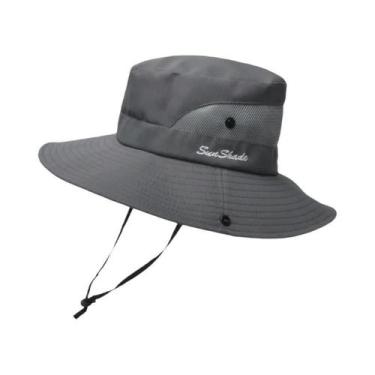 Imagem de Chapéu De Sol Feminino Impermeável Com Aba Larga, Cor Pura, Para Viage