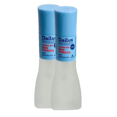 Imagem de Kit 2 Base Antifúngica Dailus Livrai-me dos Fungos 8ml