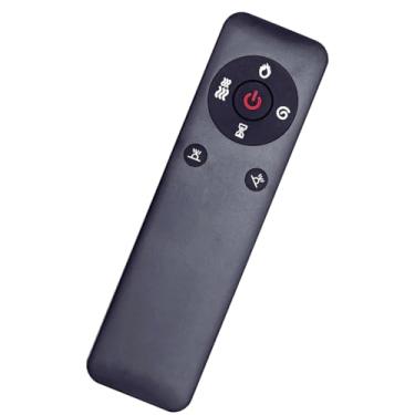 Imagem de JISIZKY Controle remoto de substituição compatível com lareira elétrica R.W.Flame