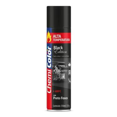 Imagem de Tinta Spray 350ml Alta Temperatura Interno e Externo Secagem Rápida - Chemicolor