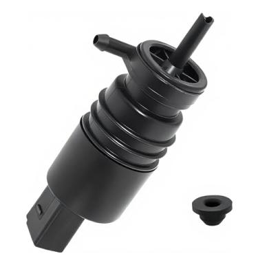 Imagem de 2108690821 Bomba de lavagem de para-brisa, bomba de lavagem de para-brisa de veículo, bomba de lavadora de para-brisa de peça genuína compatível com Me-rc-ed-es-Be-nz Substitui A2108690821