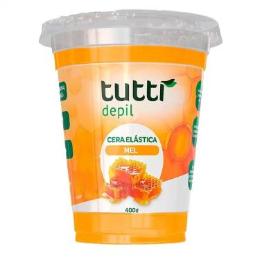 Imagem de Cera Depilatória Tutti Elástica Copo Mel 400g