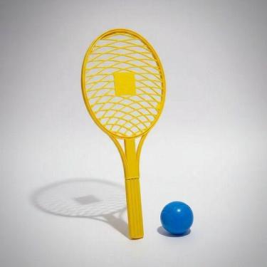 Imagem de Raquete De Tênis Com 1 Par Com Uma Bolinha Cores Surtidas - Alamandas
