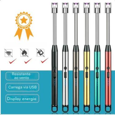 Imagem de Isqueiro Portátil Recarregável USB - ROMI