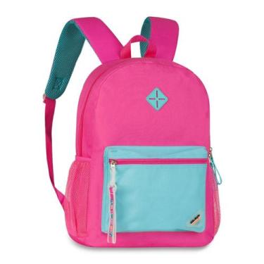 Imagem de Mochila De Costas Com Compartimento Amplo Escolar Juvenil Reforçada Id