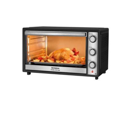 Imagem de Forno Elétrico Mondial 60 Litros Funções Assar gratinar aquecer 1800W 