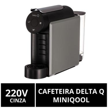Imagem de Cafeteira Cápsulas Delta Q, MiniQool, Cinza, 220V