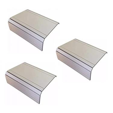 Imagem de Kit 03un Esteiras Bandeja Reta Flexivel Para Braço Sofá Bege