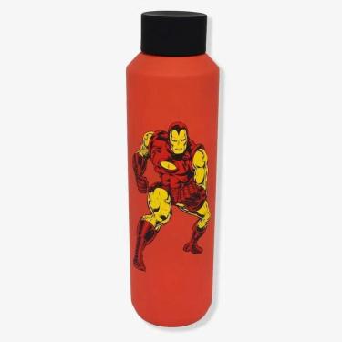 Imagem de Garrafa Termica Acqua 600Ml Iron Man  Marvel