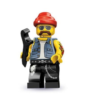 Imagem de Lego Series 10 Motorcycle Mechanic Mini Figure