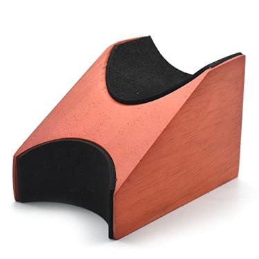 Imagem de SoulDiM Almofada de apoio de apoio de pescoço de guitarra para guitarra acústica elétrica instrumento de corda de baixo Luthier configuração ferramenta de reparo de limpeza (chanfro)