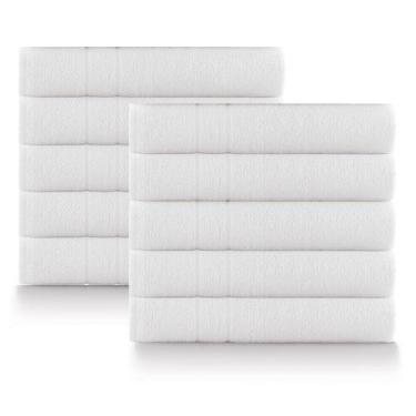 Imagem de Kit 10 Toalhas de Banho Hotel Profissional Teka Monaco 380g