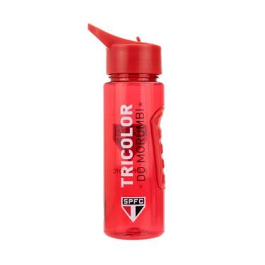 Imagem de Garrafa Plástico Canudo 700ml São Paulo SPFC - mileno