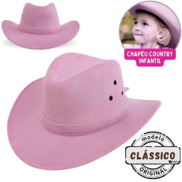 Imagem de Chapeu Country Clássico Cowboy Peão Boiadeiro Americano Sertanejo Barr