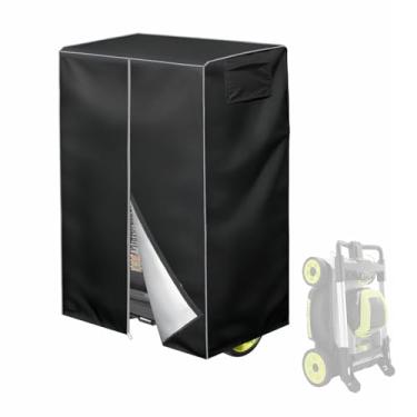 Imagem de VIYOYOUNG Capa Para Cortador De Grama À Prova D'Água, Capa Para Cortador De Grama Sem Fio 600D À Prova De Poeira, Adequada Para Cortadores De Grama Elétricos Dobráveis De 20/21 Polegadas E Cortador