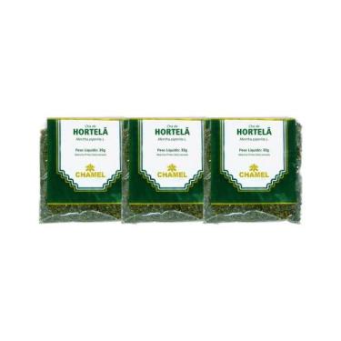 Imagem de Kit 3x Chá Pacote Hortela 30g - CHAMEL