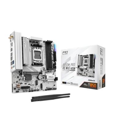 Imagem de ASRock Placa-mãe B850M Pro RS WiFi Branco AM5 Micro-ATX: AMD Ryzen 9000/8000/7000 | DDR5 8000+ | PCIe 5.0 | WiFi 6E | LAN 2.5G