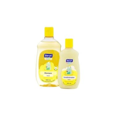 Imagem de Kit Baruel Baby Shampoo 400Ml + Condicionador 210Ml Suave - original