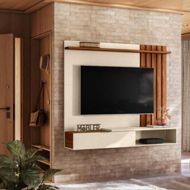 Imagem de Painel para TV até 70 Polegadas Ripado 1 Porta Vegas Mobler