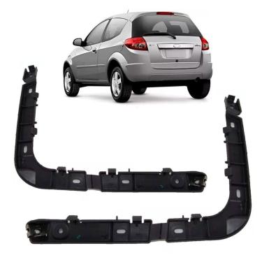 Imagem de Par Suporte Guia Parachoque Traseiro Ford Ka 2008 A 2013