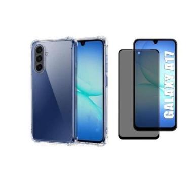Imagem de Capa Case Capinha Anti Impacto Para Samsung Galaxy A17 Película 3D Pri