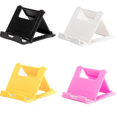 Imagem de 4 PCS Mobile Phone Stand for Desk, Mobile Stand, Phone Holder for Desk, Multi-angle Cell Phone Stand, Adjustable, Compatible with All Phones (Style B)
