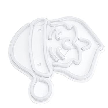 Imagem de ZJchao Luz de Néon Led Sinal de Papai, Lâmpada de Arte de Decoração de Parede Com Usb Alimentado como Backplane de Pvc, para Decorações de Natal de Festa de Quarto