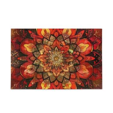 Imagem de WELLDAY Quebra-cabeça abstrato flor tibetana 1000 peças grande jogo de arte para adultos adolescentes