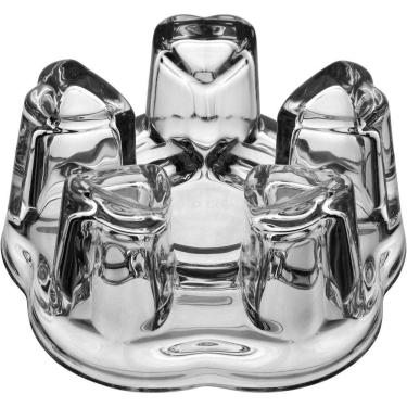 Imagem de Castiçal Porta Velas Decorativo Home&co Vidro Transparente