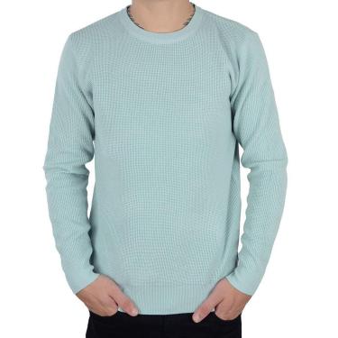 Imagem de Blusa Tricot Masculina Broken Rules Sueter Verde Claro - 590-Masculino