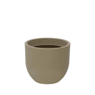 Imagem de Vaso Tramontina Laos 28 cm em Polietileno Bege