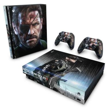 Imagem de Adesivo Compatível Xbox One X Skin - Metal Gear Solid V - Pop Arte Ski