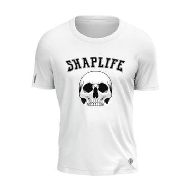 Imagem de Camiseta Skull Caveira Shap Life Old School Algodão